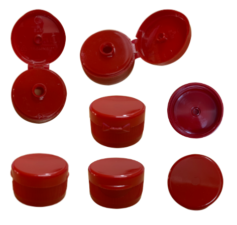 32mm PLASTİK KAPAK-KIRMIZI
