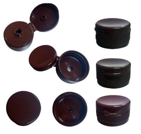 32mm PLASTİK KAPAK-KAHVE